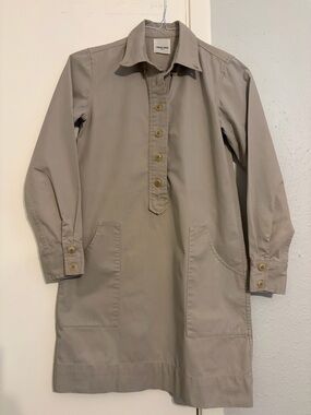 Laurence Dacade Beige Tunic Label Detail